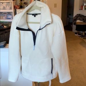 Sweater jacket from j crew ivory